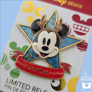Disney Christmas Trading Pin 2017 Store Limited Release